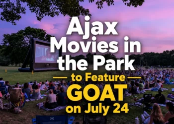 ajax movies in the park to feature goat on july 24