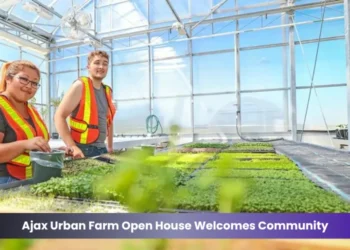 Ajax Urban Farm Open House Welcomes Community ajax urban farm open house welcomes community