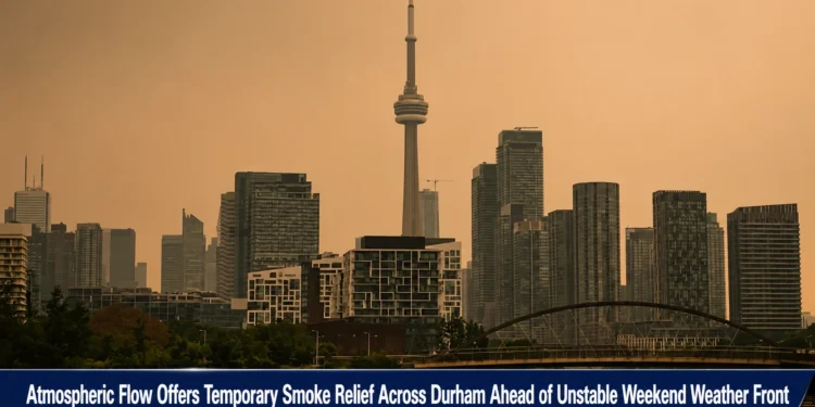 Atmospheric Flow Offers Temporary Smoke Relief Across Durham Ahead of Unstable Weekend Weather Front atmospheric