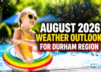 august 2026 weather outlook for durham region