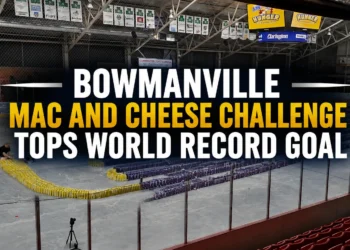 bowmanville mac and cheese challenge tops world record goal