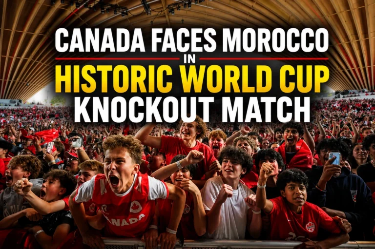 canada faces morocco in historic world cup knockout match