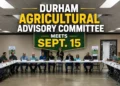 Durham Agricultural Advisory Committee to Meet in Whitby This September durham agricultural advisory committee meets sept. 15
