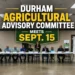 Durham Agricultural Advisory Committee to Meet in Whitby This September durham agricultural advisory committee meets sept. 15