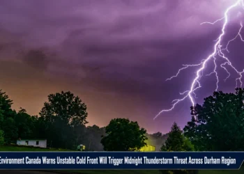 Environment Canada Warns Unstable Cold Front Will Trigger Midnight Thunderstorm Threat Across Durham Region environment