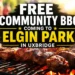free community bbq coming to elgin park in uxbridge