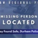 Whitby Boy Found Safe, Durham Police Confirm Whitby Boy Found Safe, Durham Police Confirm