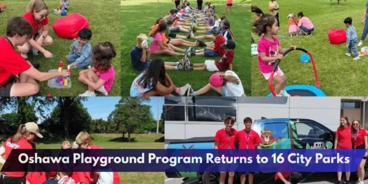 Oshawa Playground Program Returns to 16 City Parks Oshawa Playground Program Returns to 16 City Parks