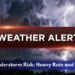 Durham Thunderstorm Risk: Heavy Rain and Strong Winds Durham Thunderstorm Risk: Heavy Rain and Strong Winds