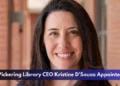 Pickering Library CEO Kristine D’Souza Appointed