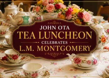 john ota tea luncheon celebrates l.m. montgomery