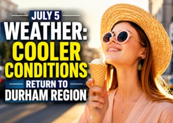 july 5 weather cooler conditions return to durham region