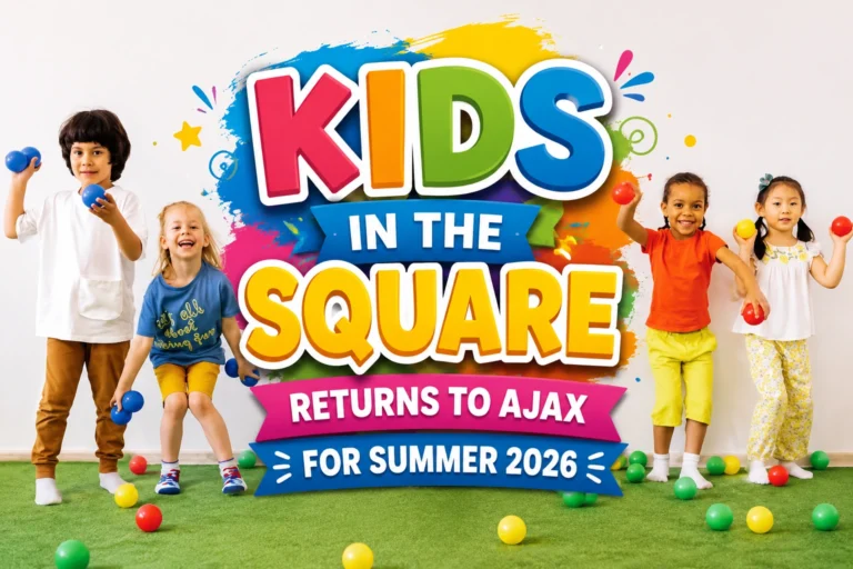 kids in the square returns to ajax for summer 2026