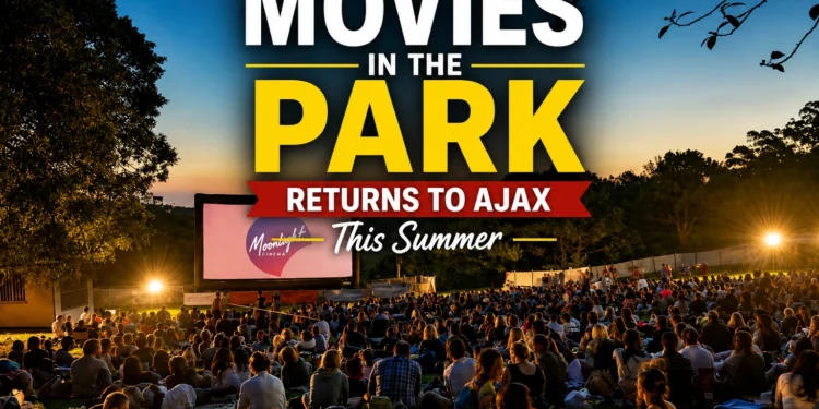 movies in the park returns to ajax this summer