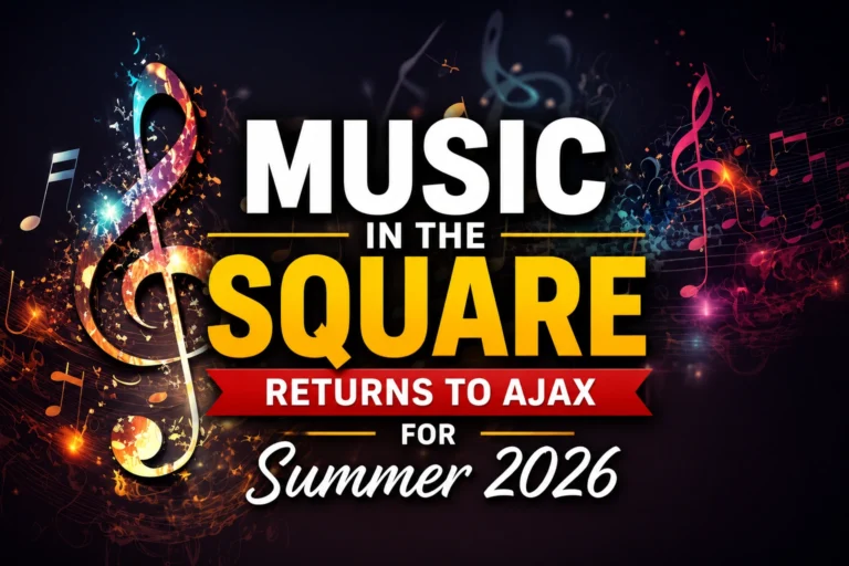 music in the square returns to ajax for summer 2026