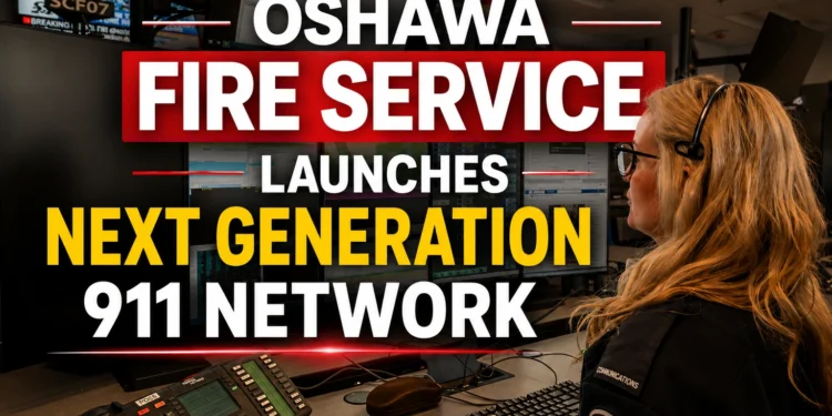 oshawa fire service launches next generation 911 network