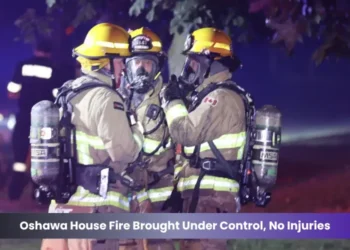 oshawa house fire brought under control, no injuries