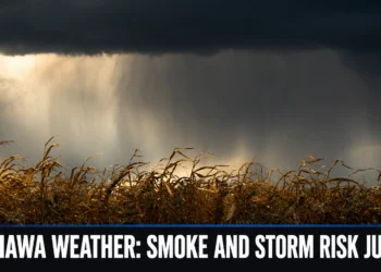 oshawa weather smoke and storm risk july 18
