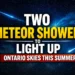 two meteor showers to light up ontario skies this summer