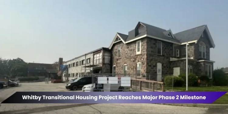 Whitby Transitional Housing Project Reaches Major Phase 2 Milestone whitby transitional housing project reaches major phase 2 milestone