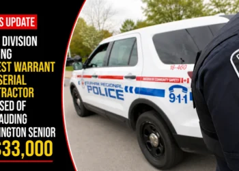 East Division Issuing Arrest Warrant for Serial Contractor Accused of Defrauding Clarington Senior of $33,000 arrest warrant