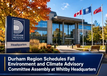 Durham Region Schedules Fall Environment and Climate Advisory Committee Assembly at Whitby Headquarters climate