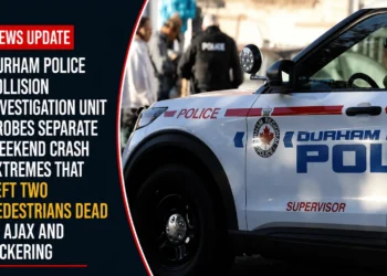 Durham Police Collision Investigation Unit Probes Separate Weekend Crash Extremes That Left Two Pedestrians Dead in Ajax and Pickering collision
