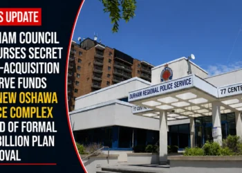 Durham Council Disburses Secret Land-Acquisition Reserve Funds for New Oshawa Police Complex Ahead of Formal $1.1 Billion Plan Approval durham council