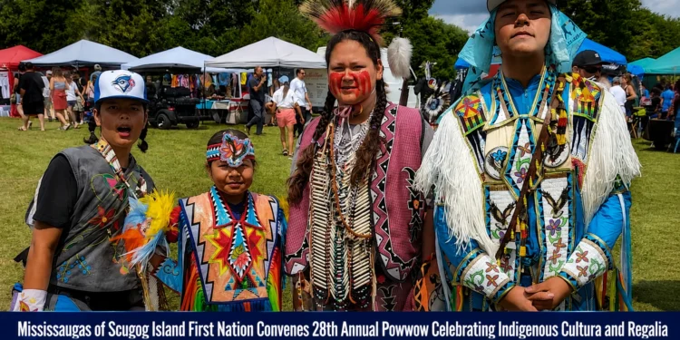 Mississaugas of Scugog Island First Nation Convenes 28th Annual Powwow Celebrating Indigenous Culture and Regalia first nation