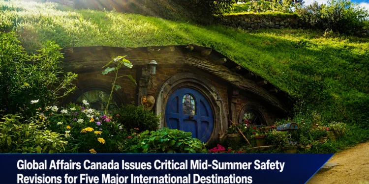 Global Affairs Canada Issues Critical Mid-Summer Safety Revisions for Five Major International Destinations global