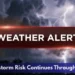 Thunderstorm Risk Continues Through Tuesday
