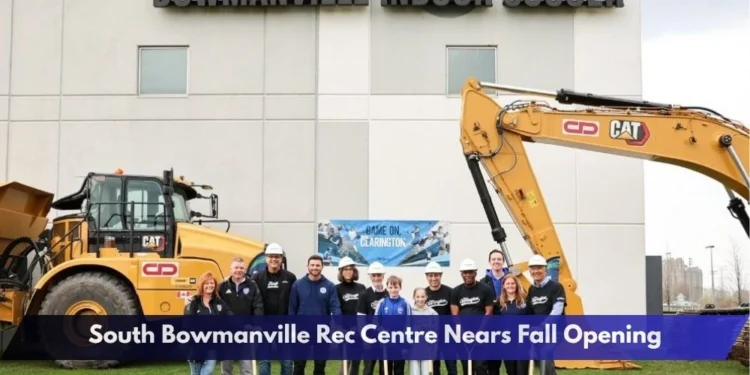 South Bowmanville Rec Centre Nears Fall Opening