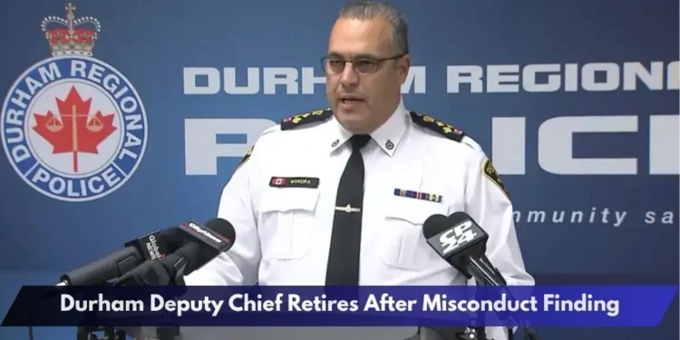 Durham Deputy Chief Retires After Misconduct Finding