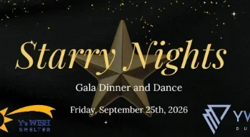 Starry Nights fundraiser in support of Y’s WISH Shelter