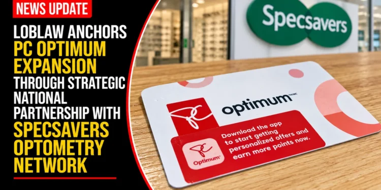 Loblaw Anchors PC Optimum Expansion Through Strategic National Partnership with Specsavers Optometry Network pc optimum