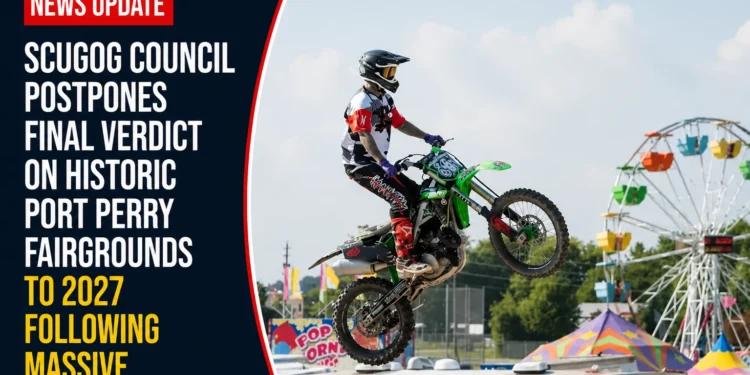 Scugog Council Postpones Final Verdict on Historic Port Perry Fairgrounds to 2027 Following Massive Public Outcry port perry