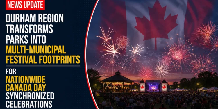 Durham Region Transforms Parks into Multi-Municipal Festival Footprints for Nationwide Canada Day Synchronized Celebrations transforms parks