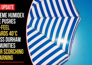 Extreme Humidex Spike Pushes Real-Feel Towards 40°C Across Durham Communities Under Scorching UV Warning weather