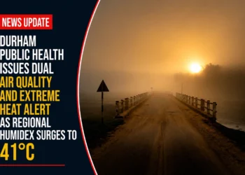 Durham Public Health Issues Dual Air Quality and Extreme Heat Alert as Regional Humidex Surges to 41°C weather