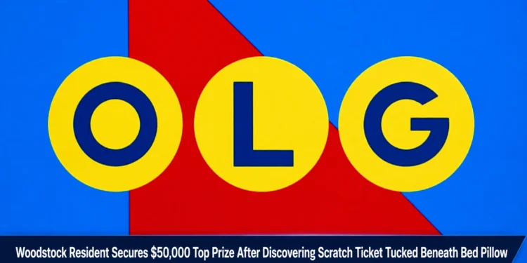 Woodstock Resident Secures $50,000 Top Prize After Discovering Scratch Ticket Tucked Beneath Bed Pillow woodstock