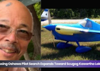 a missing oshawa pilot, 73, failed to return after leaving oshawa executive airport as search efforts focus on scugog and the kawartha lakes area.