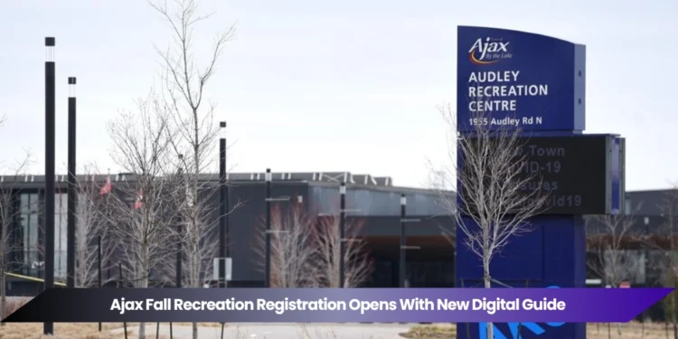 Ajax Fall Recreation Registration Opens With New Digital Guide ajax fall recreation registration opens with new digital guide