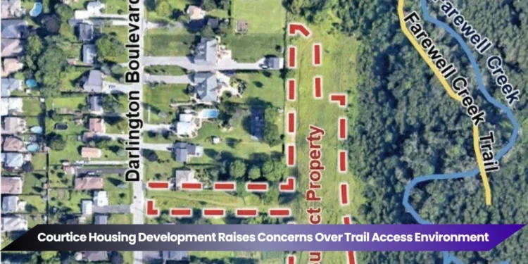 Courtice Housing Development Raises Concerns Over Trail Access Environment courtice housing development raises concerns over trail access environment