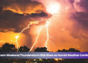 durham weekend thunderstorm risk rises as humid weather continues