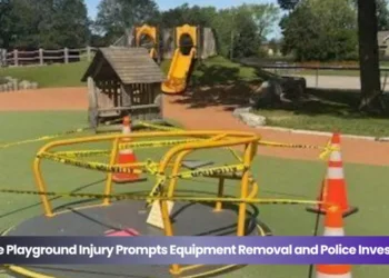 uxbridge playground injury prompts equipment removal and police investigation