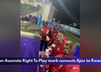Duan Asemota Right To Play work connects Ajax to Rwanda