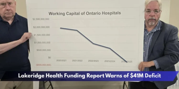 Lakeridge Health Funding Report Warns of $41M Deficit