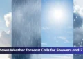 Oshawa Weather Forecast Calls for Showers and 27 C