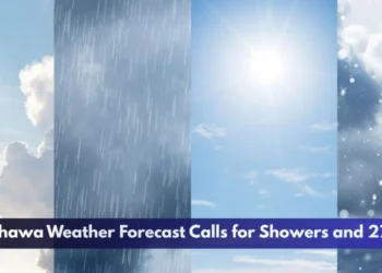 Oshawa Weather Forecast Calls for Showers and 27 C