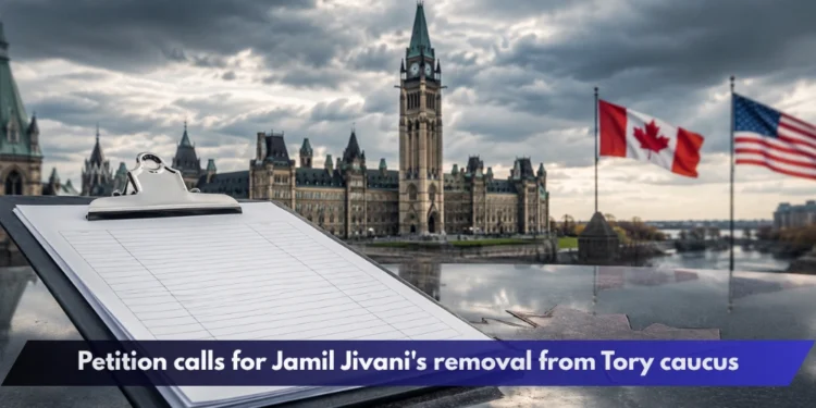 Petition calls for Jamil Jivani's removal from Tory caucus